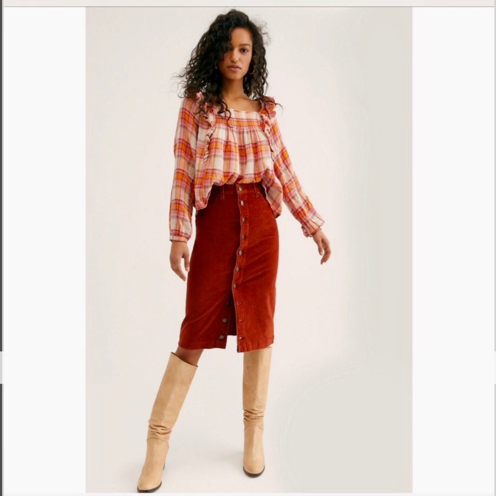 NWT- FREE PEOPLE SIENNA TEA CUP COMBO TOP